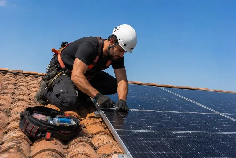 Maintenance et monitoring de panneaux solaires à Herbitzheim
